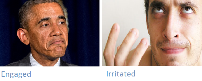 Enaged vs Irritated