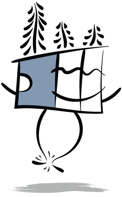 illustration of House character jumping into the air clicking heels together